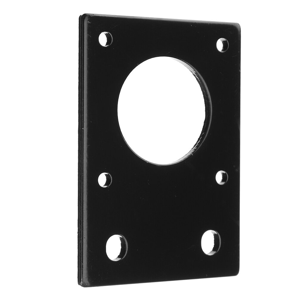 NEMA17 42 Stepper Motor Black/Silver Fixed Bracket Mounting Plate for 3D Printer Motor 2020 Profile Parts